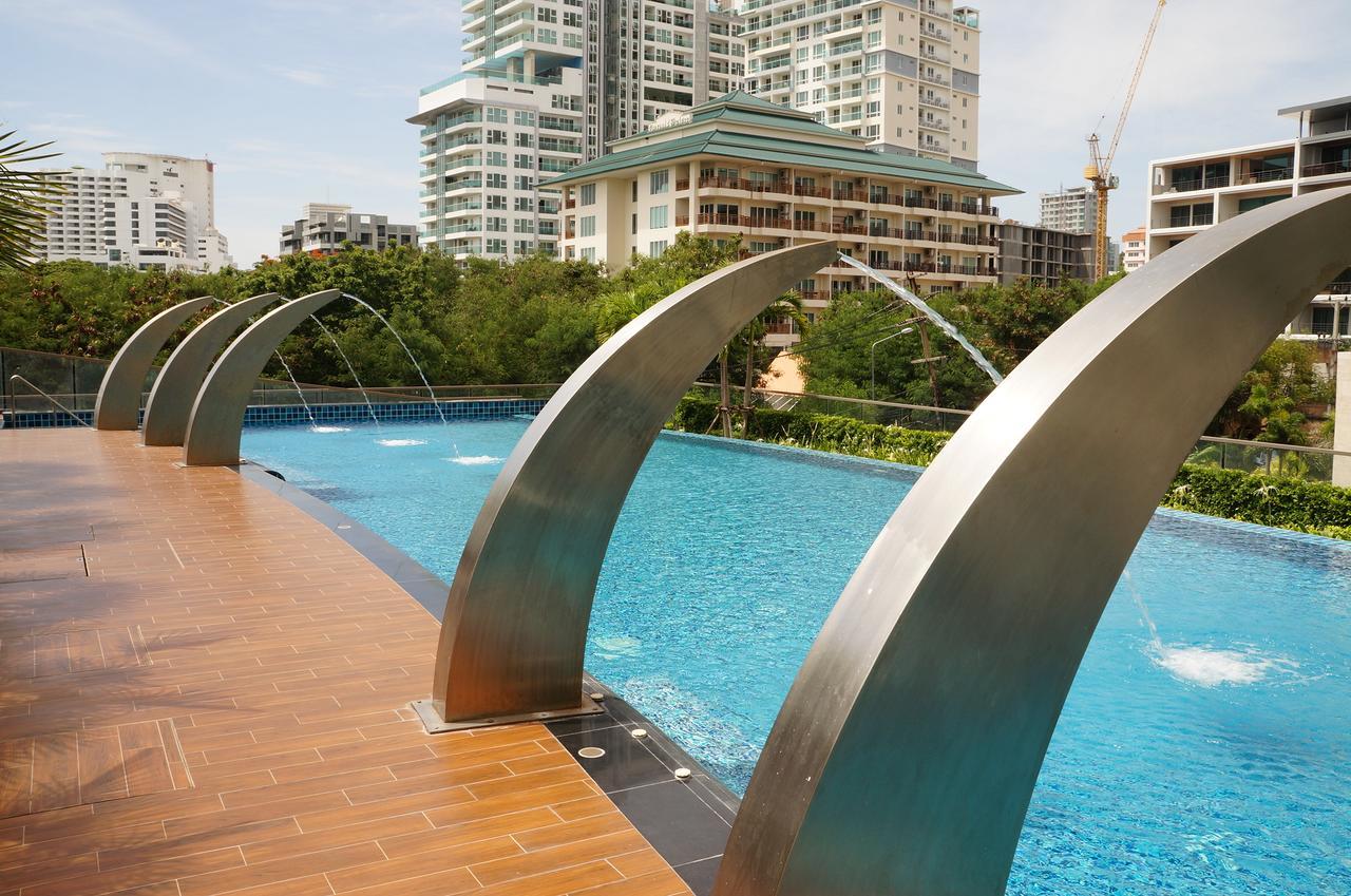 Stylish Studio In Peak Towers Pattaya Eksteriør billede