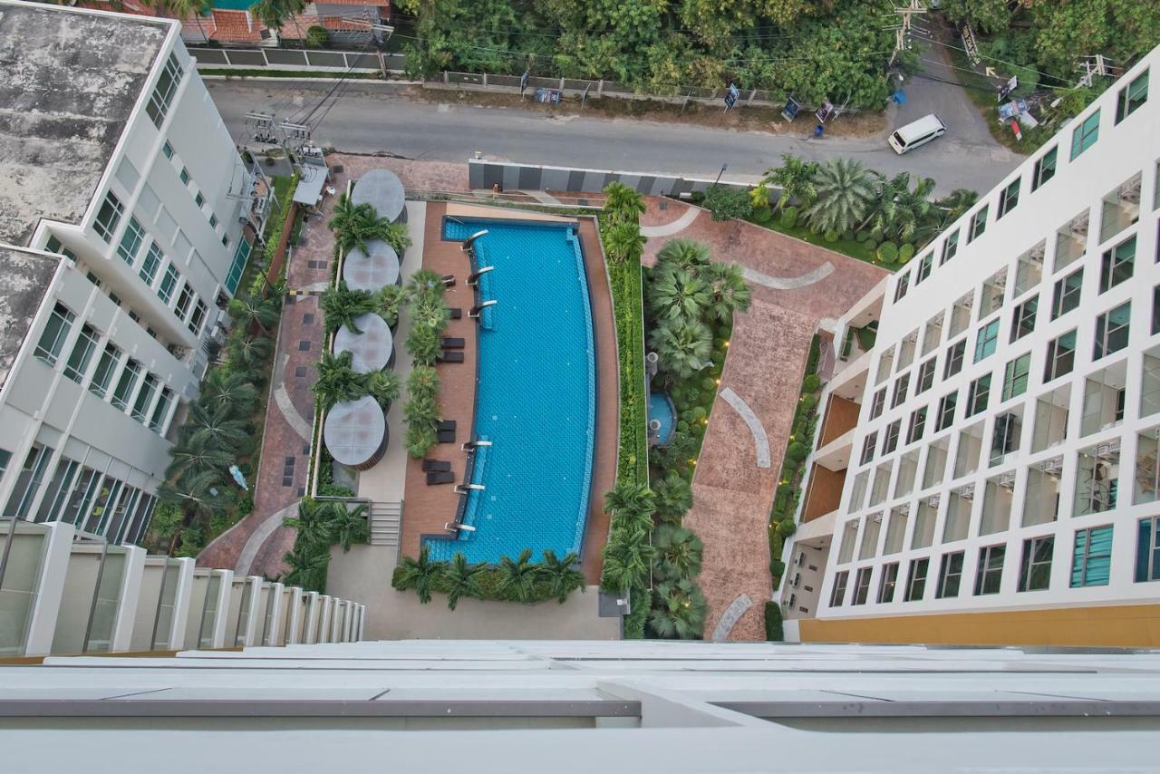 Stylish Studio In Peak Towers Pattaya Eksteriør billede