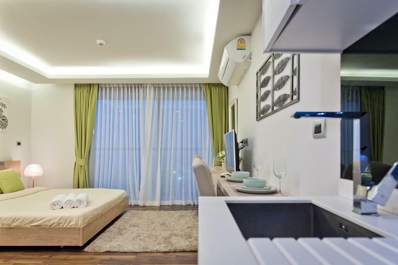 Stylish Studio In Peak Towers Pattaya Eksteriør billede